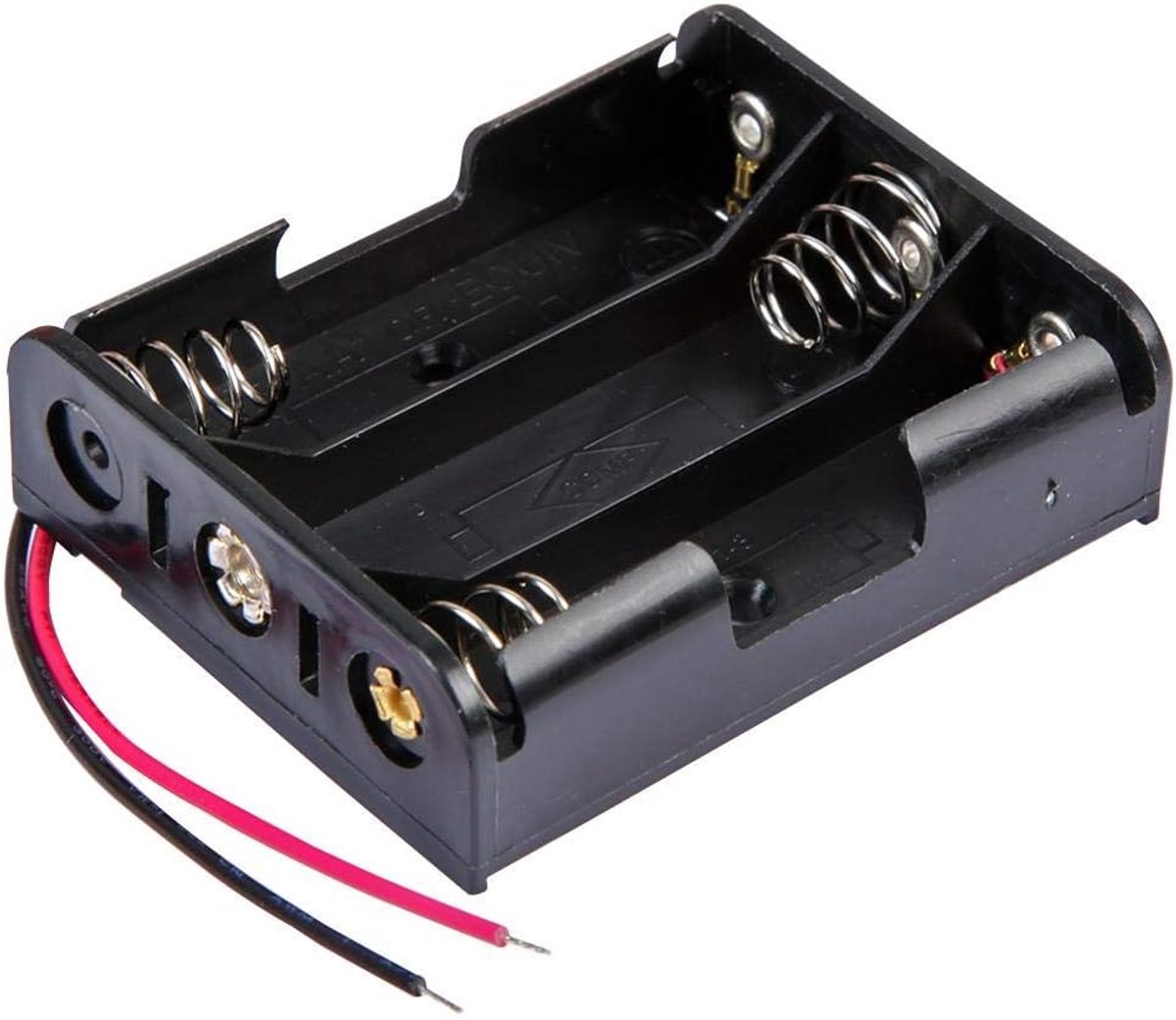 Batterijhouder - 3x AA houder - Apparaten voeden - Bedraad ontwerp