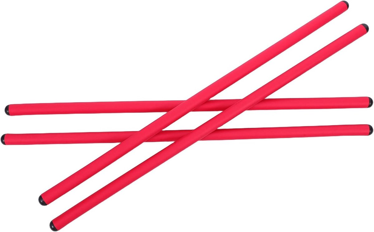 Wandelstok Houder - Stok Clip Bevestiging - Mobiliteit Hulpmiddelen - Flexibel Verstelbaar Ontwerp - 43CM Lengte - Rood