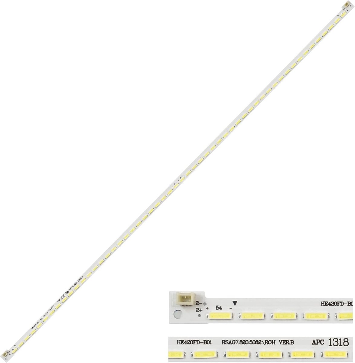 Led strip - Tv verlichting - Televisie reparatie - 54 Led kralen - 50 cm lengte