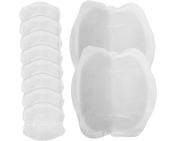 Zoogcompressen Borstkompressen 48 - Pads - Borstvoeding Absorberen - Overloop Absorberend - 12.5 x 11.5 cm - Zoals getoond - 48 stuks
