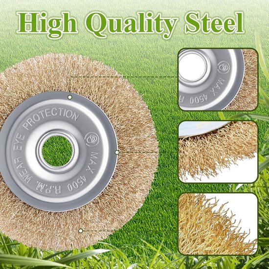 Voegenborstel Set - Reserveborstels - Onkruid Verwijderen - 8-delige Set - 110 x 16 mm — afbeelding 3
