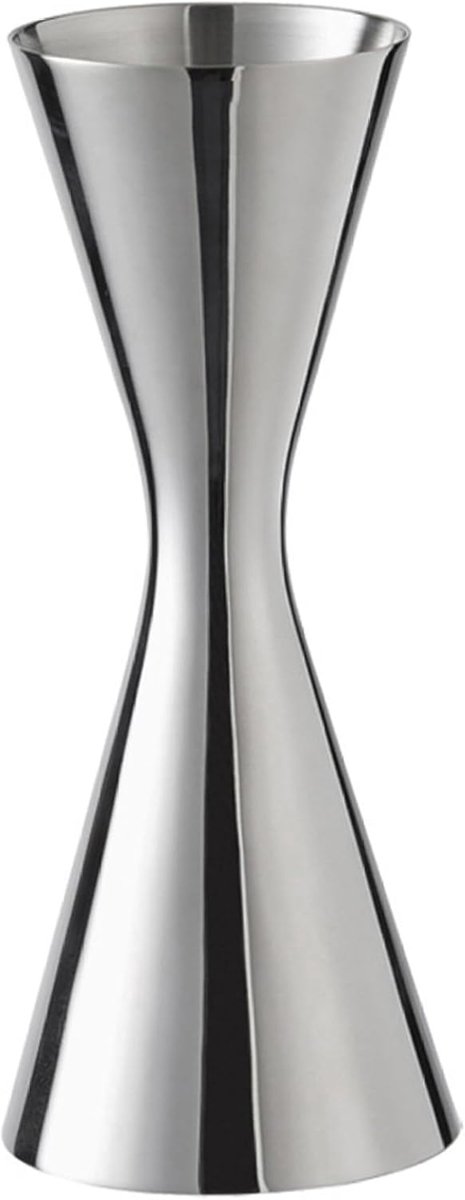 Cocktail Maatbeker - Dubbele Jigger - Drankjes Maken - Geïntegreerde Schaal - 1 oz 2 oz - Zilver