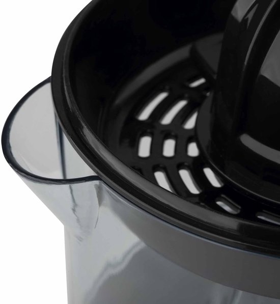 Elektrische Sapcentrifuge - Fruithakker Citruspers - Vers Sap Maken - Bidirectionele Persing - 700 ml Inhoud - Zwart — afbeelding 2