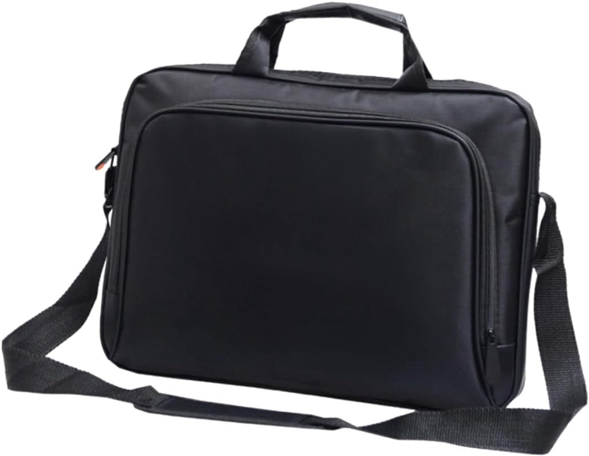 Draagbare Computertas - Laptop Tote - Zakenreizen - Krasbestendig - 41 x 30 x 7 cm - Zwart