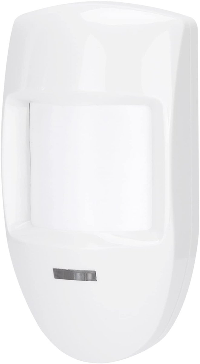 Allecto - Bewegingssensor - Alarmsysteem - Beveiliging - Bedraad - PIR-sensor - Bewegingsmelder - Waarschuwing - Thuis - Rood - Detectoren