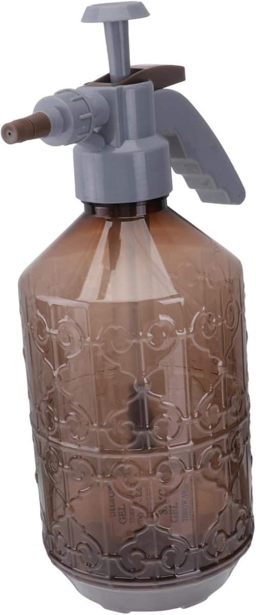 Gietfles - Plantenvernevelaar - Planten Verzorgen - Twee Spuitstanden - 240 Gram - Bruin