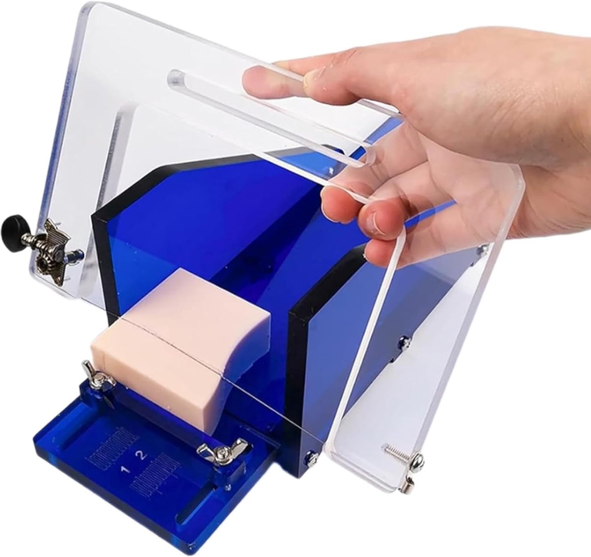 Zeepsnijder - Zeepmaker Tool - Doe-het-zelf Zeep - Instelbare Dikte - 35 x 9 x 11 cm