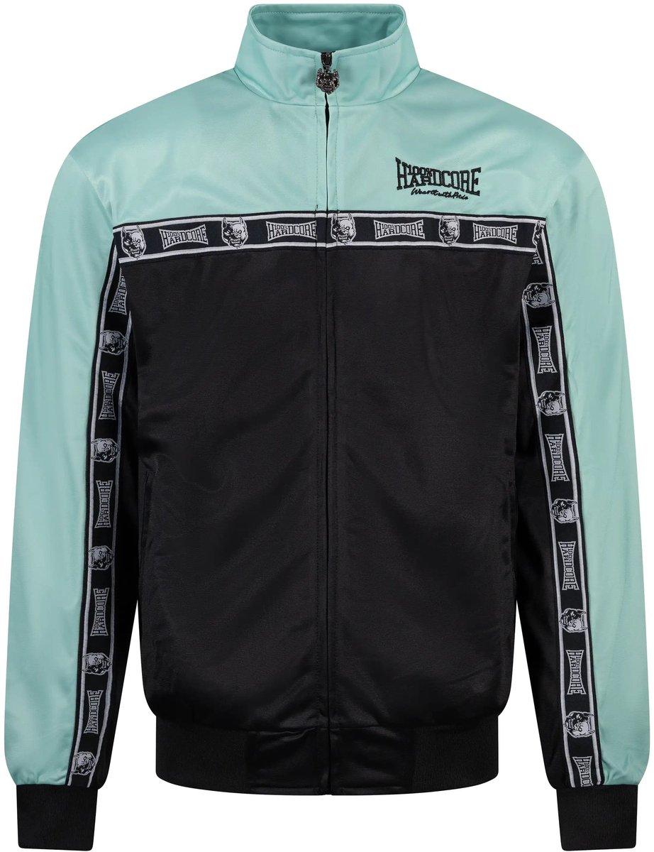 100% Hardcore Trainingsjack Essential Mint - Maat: XXL