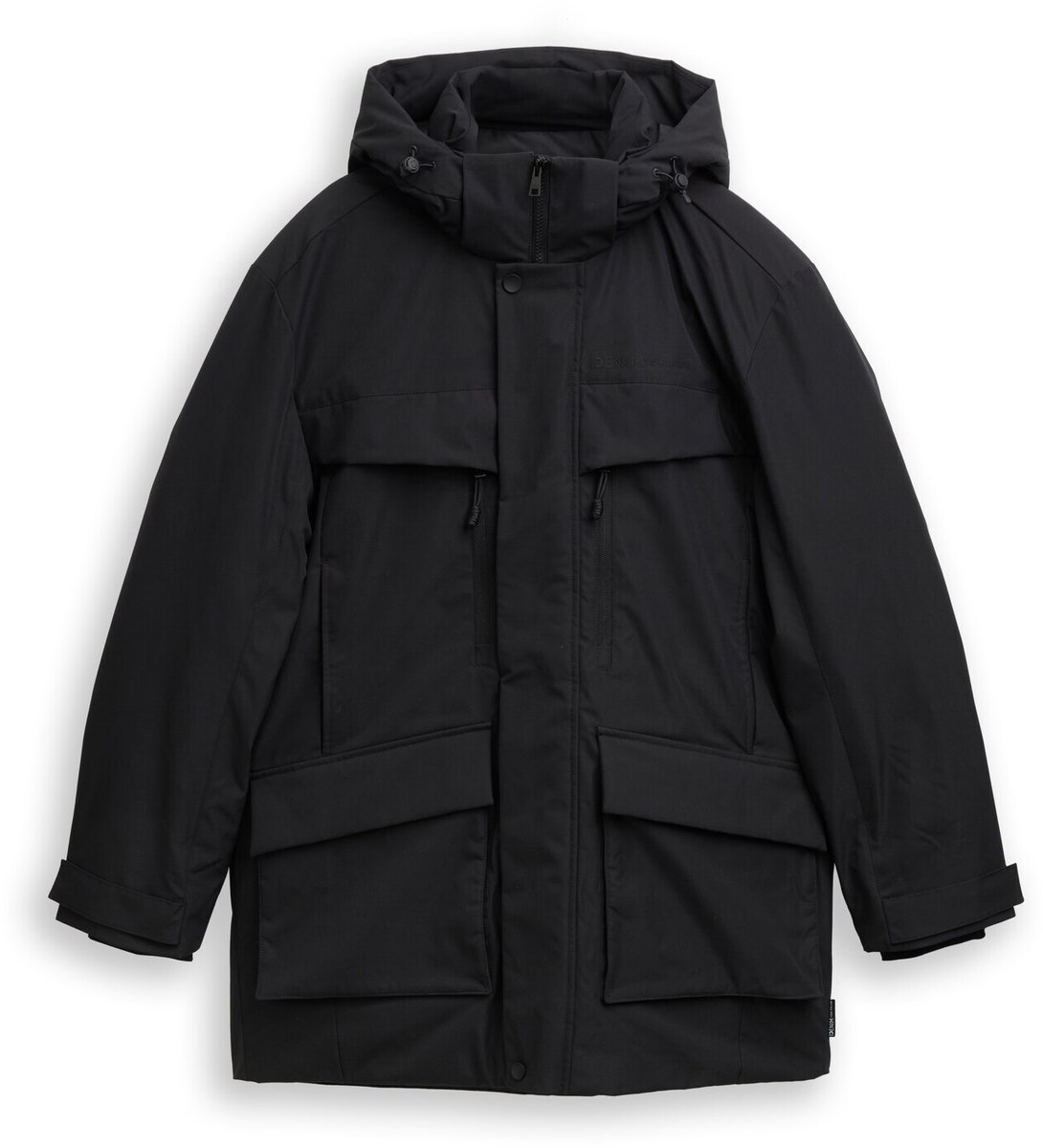 Tom Tailor Denim - Arctic parka met afneembare capuchon - Maat M - Black