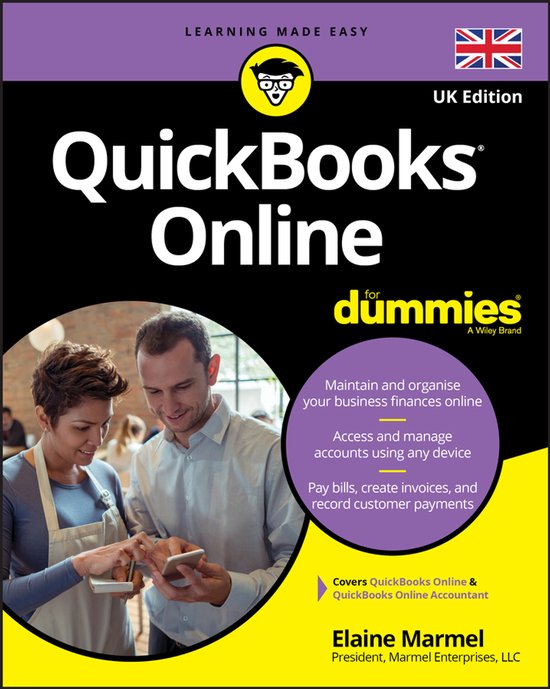QuickBooks Online For Dummies (UK) - cover