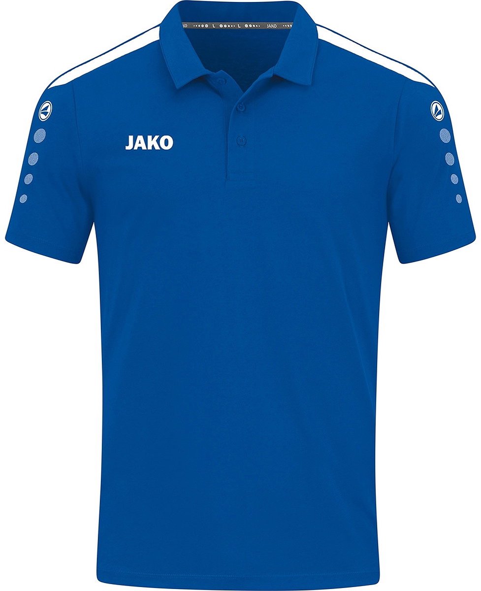 Jako Power Polo Heren - Royal | Maat: 3XL