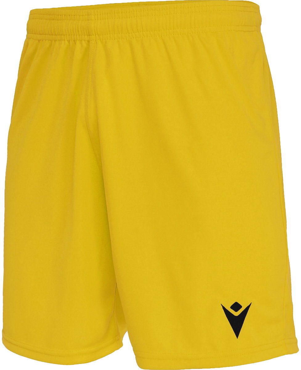 Macron Mesa Hero Short Heren - Geel | Maat: M