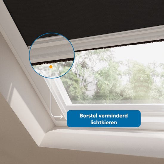 Skylight Roller Store Trend Blackout pour Velux: C02