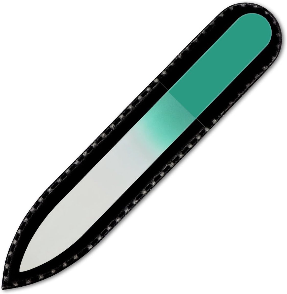 Glazen Nagelvijl - Glasvijl - Nagels Vijlen - Dubbel Gehard Glas - 90mm