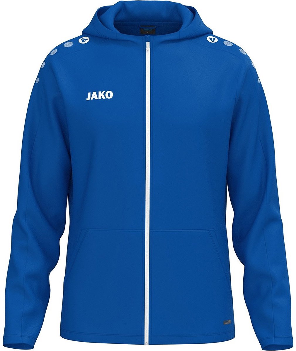 Jako One Jas Met Kap Kinderen - Royal | Maat: 152