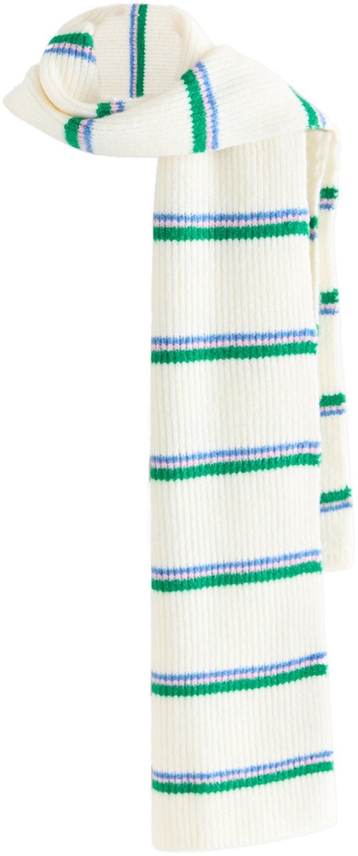 Next - Dames - Grofgebreide sjaal - Groen