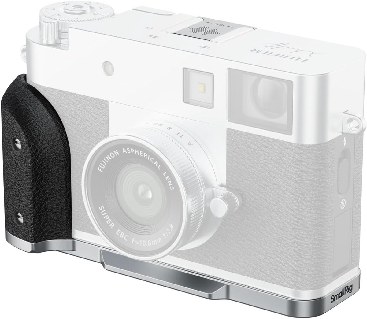 Camera Handgreep - Ergonomische Grip - Verbeterde Stabiliteit - Ingebouwde Snelkoppelingsplaat - Lichtgewicht Ontwerp - Zilver