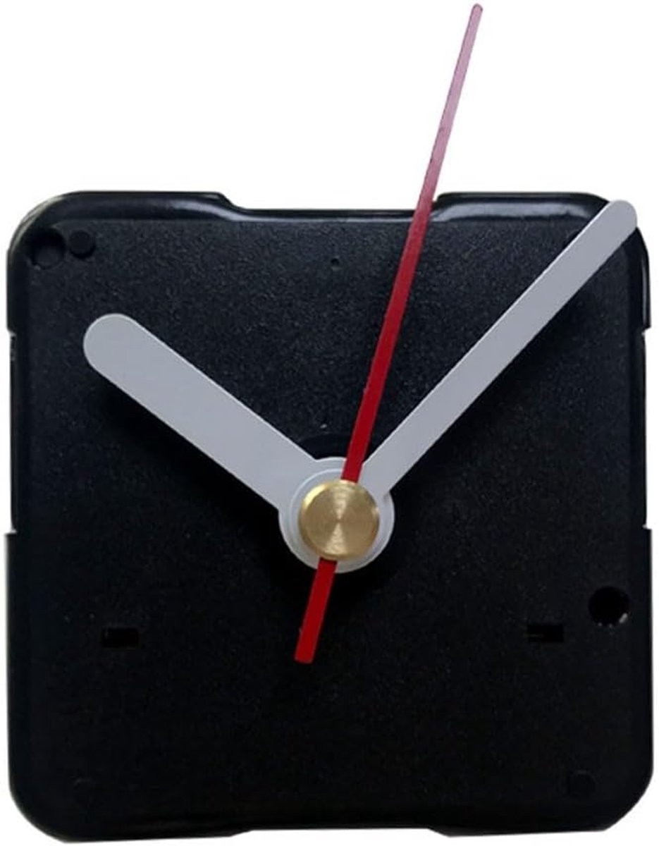 Klok Mechanisme Kit - Reparatieset Klok - Klok Maken - Lange Schacht - 13MM Schacht - Fluorescerend
