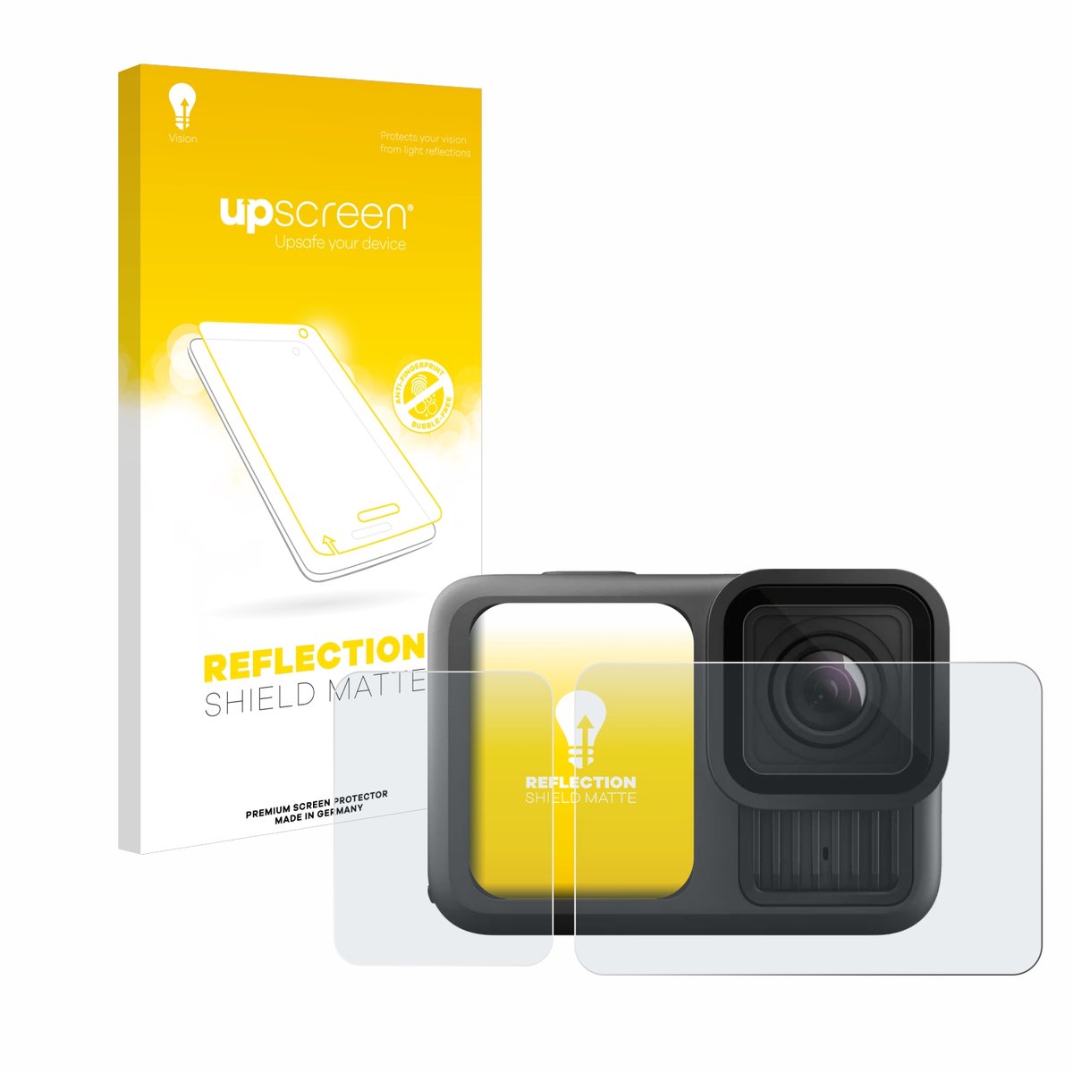 upscreen - Screenprotector voor GoPro Hero 13 Black - Folie Beschermfolie anti glare matte