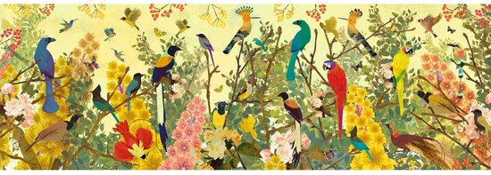 Peaceful birds - puzzel van 1000 stukjes - Panorama van Merkloos — afbeelding 3