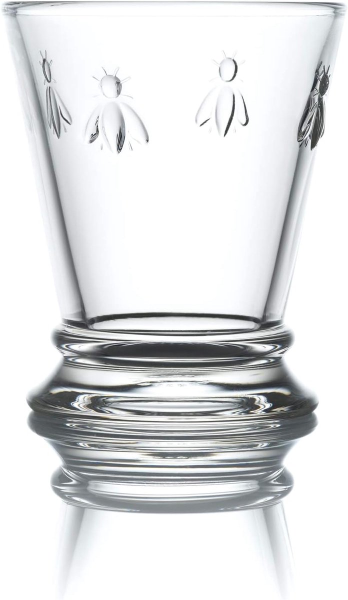 Klein Waterglas - Bij Glas - Dranken Serveren - Bij Decoratie - 180 ml - Helder