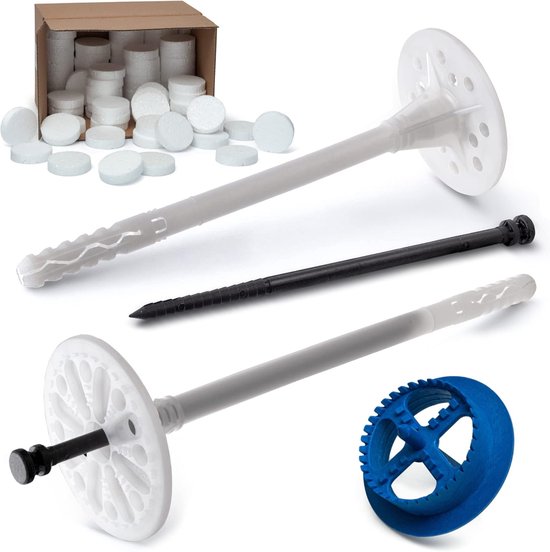 Isolatiepluggen Set - Gevelisolatie Pluggen - Gevel Isoleren - Met ...