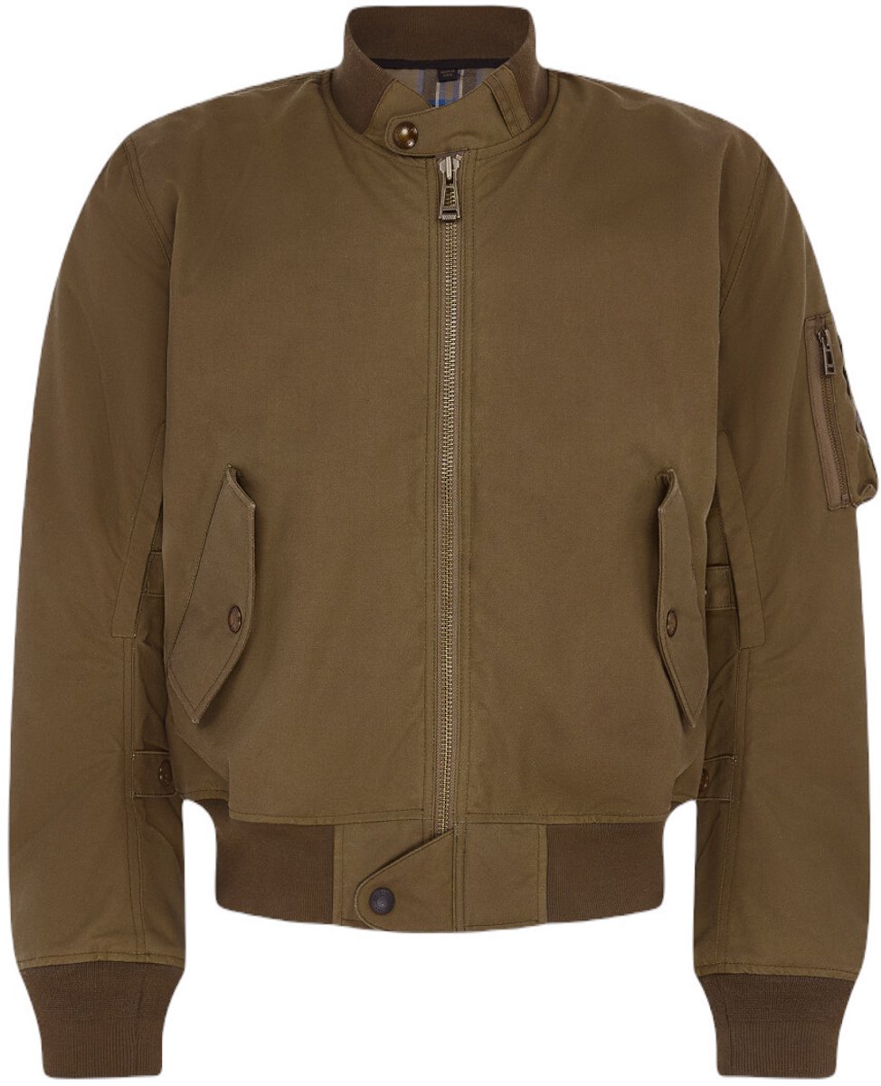 Belstaff Brecon Olijf Gewaxte Jas - Jas