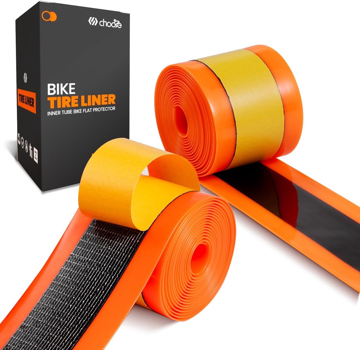 Fietsband Beschermer - Lekvrije Bandvoering - Fiets Pech Voorkomen - Zelfklevend TPU - 1.2mm Dik - Transparant