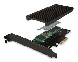 ICY BOX IB-PCI208-HS interfacekaart/-adapter Intern M.2