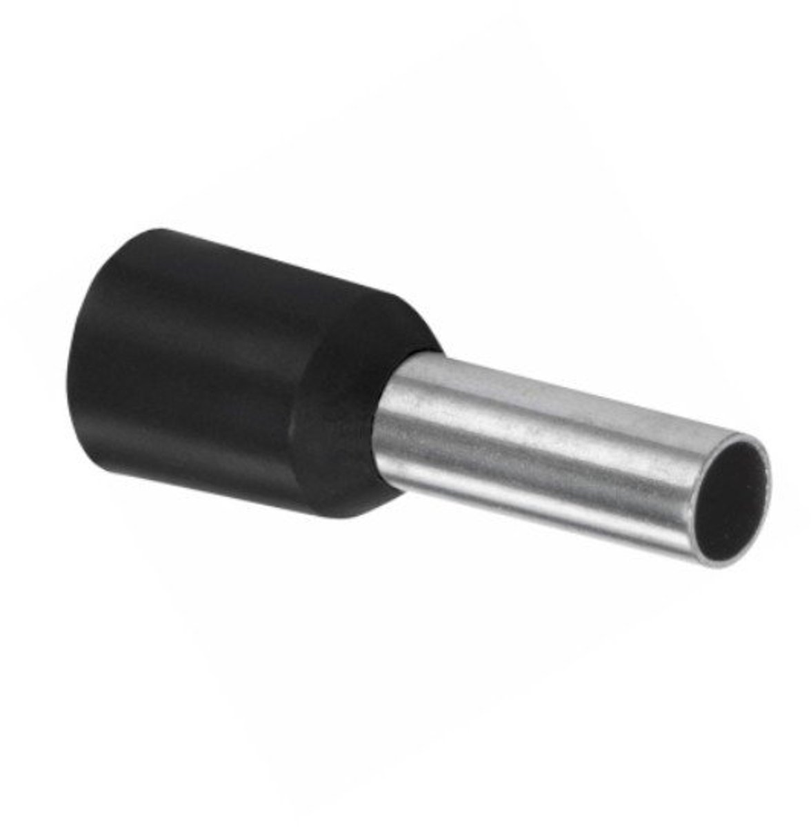 Adereindhuls geisoleerd 1,5mm² - per 100 stuks - Zwart