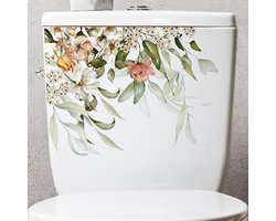 Toiletstickers - Badkamer Decoratie - Toilet Opknappen - Waterdicht Zelfklevend - 25x25x5 mm - Meerkleurig