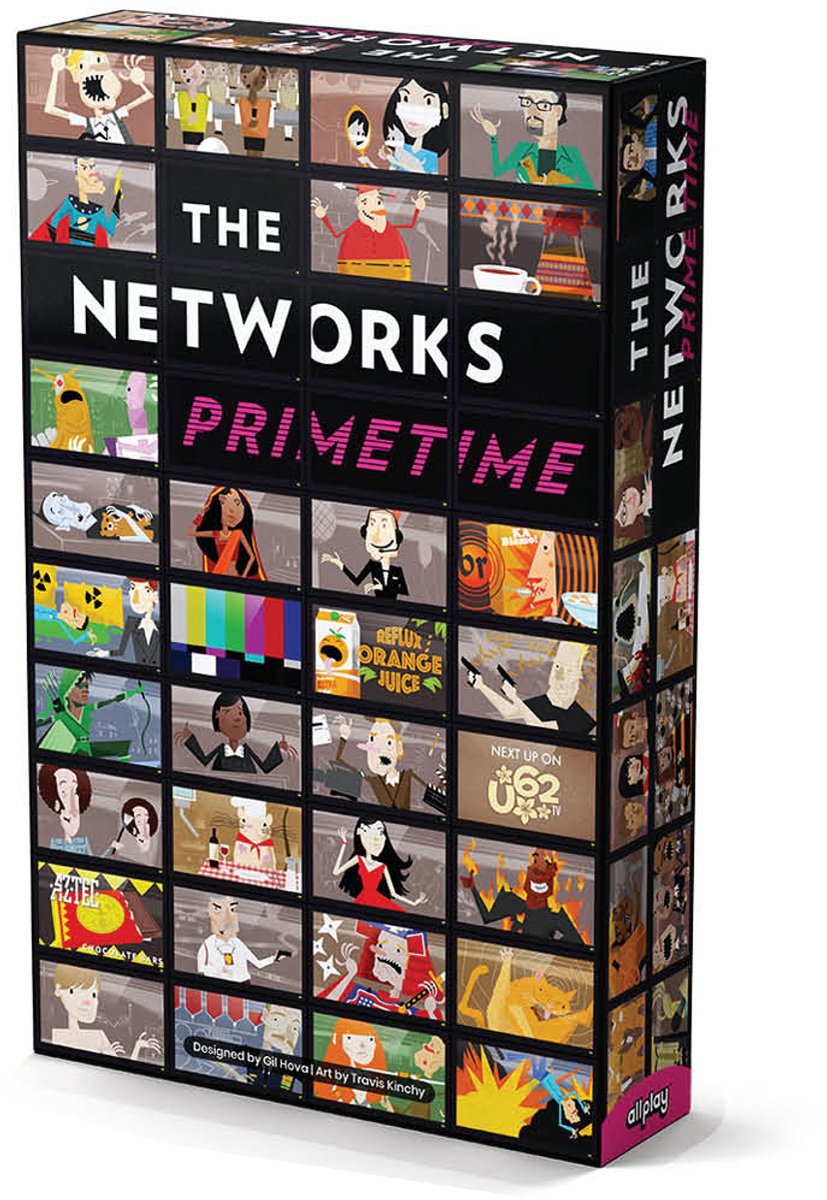 The Networks Primetime - Kaartspel - Engelstalig