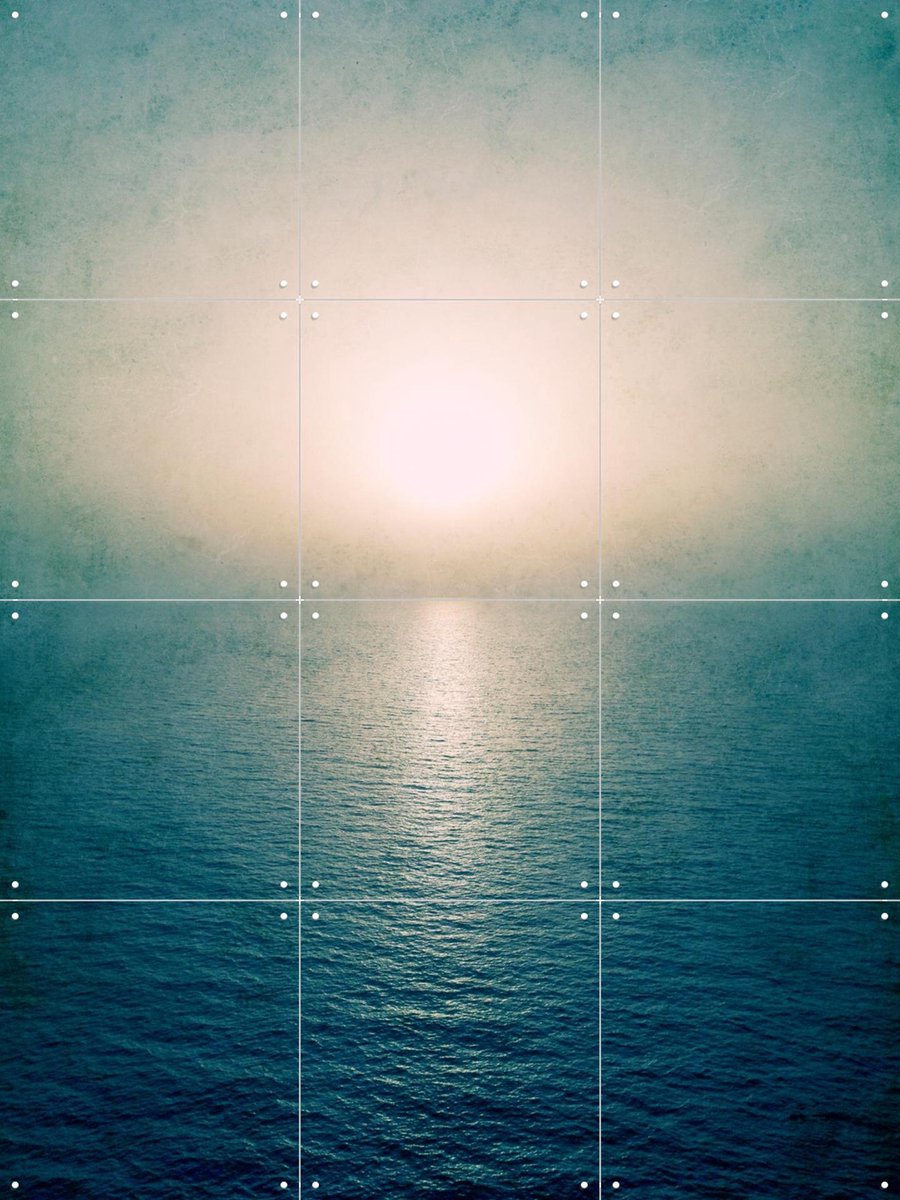 IXXI Oceanic, Angelo Cerantola - 60 x 80 cm - Gratis ophangtool - Grote wanddecoratie en posters - Fotografie, Minimalisme, Slaapkamer, Mancave