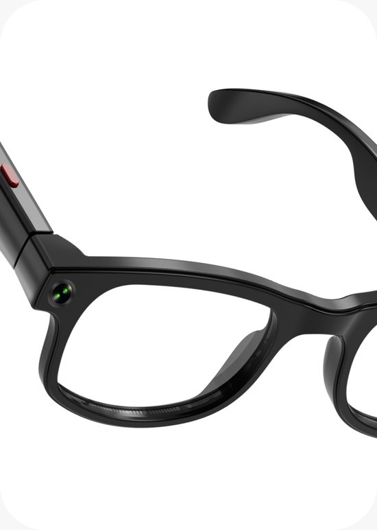 Denash AI Slimme Bril Met Camera – 4K Video, Real-time Vertaling, Bluetooth 5.3, Voor Reizen En Buiten