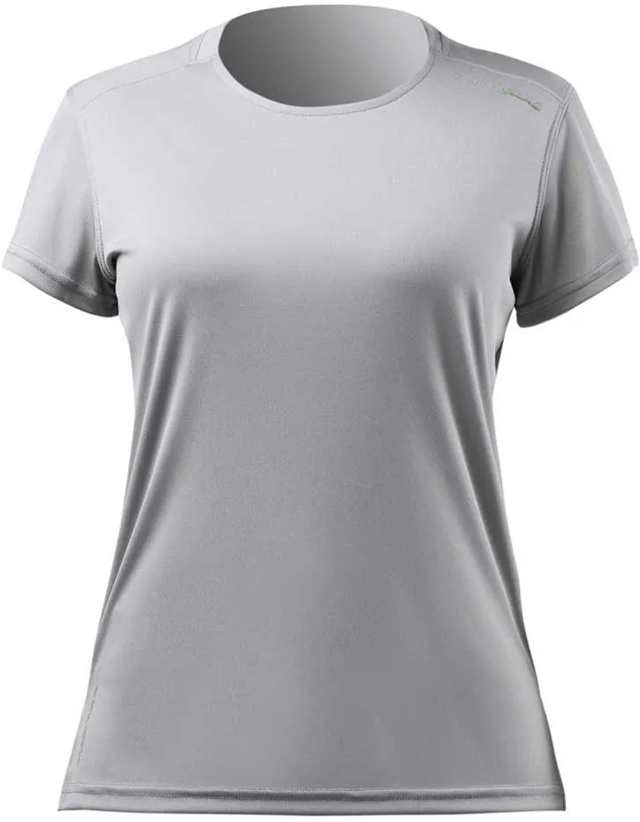 Zhik Dry T-shirt Met Korte Mouwen Grijs XS Vrouw