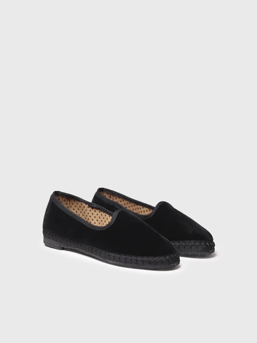 Dames Mary Janes van fluweel | CINTIA