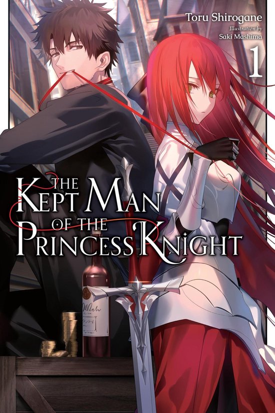 KEPT MAN OF PRINCESS KNIGHT LIGHT NOVEL SC-The Kept Man of t ... - cover