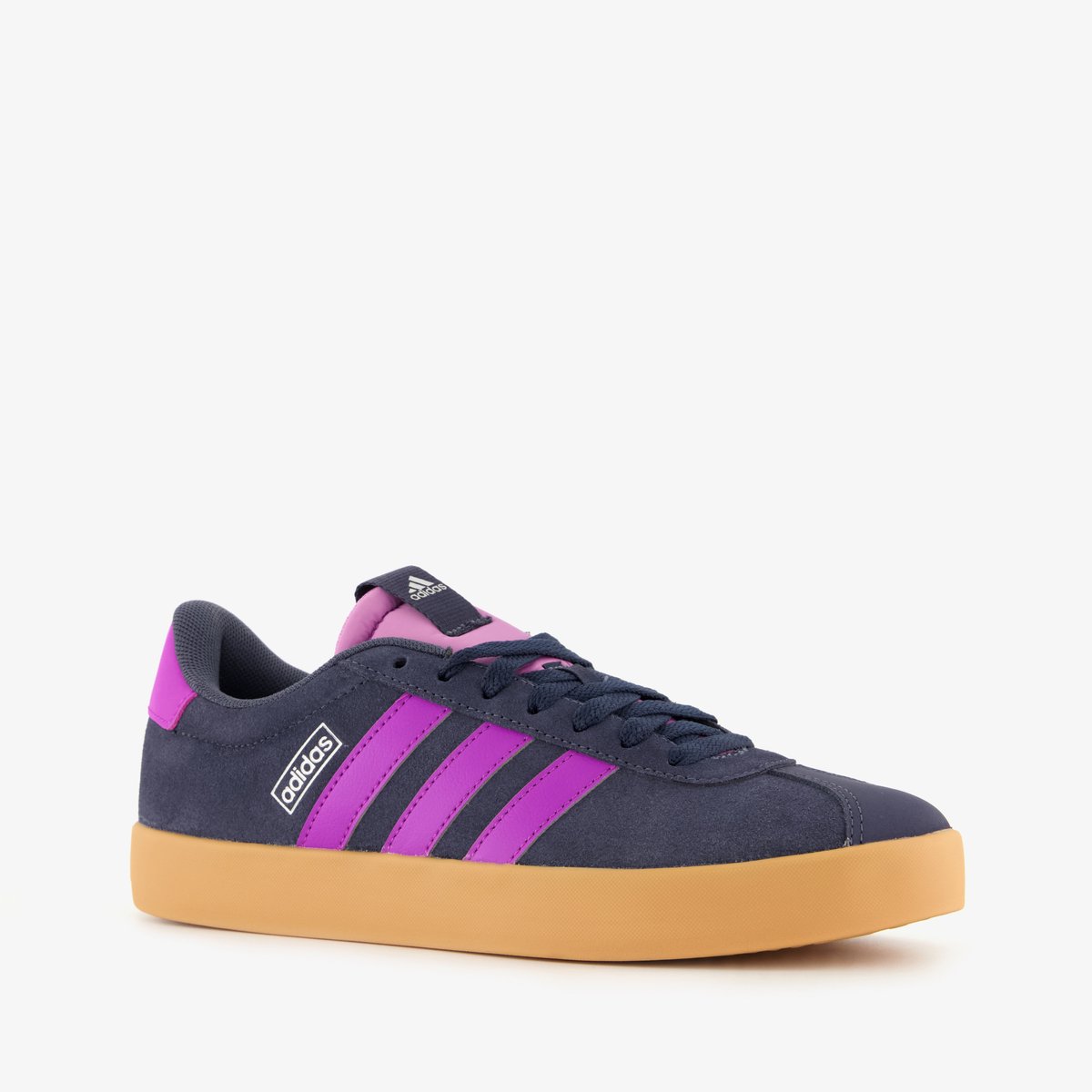 Adidas VL Court 3.0 suède dames sneakers 2/3 Blauw
