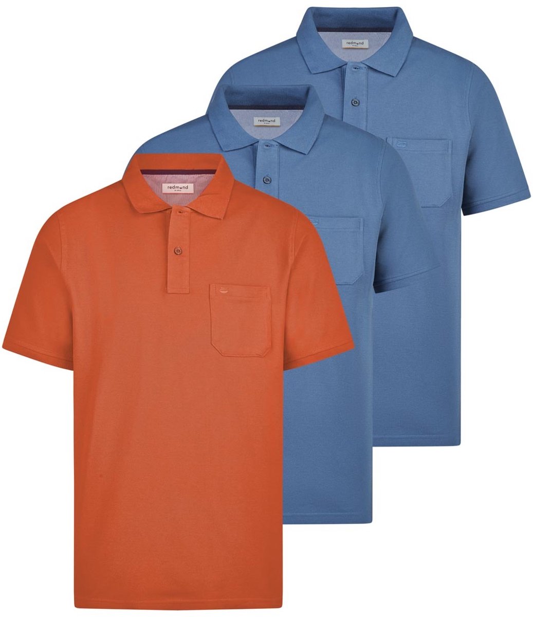 Redmond Heren poloshirt 3 pack Basic