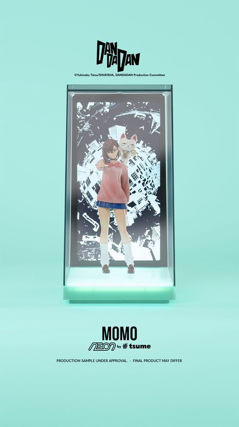 Tsume Momo - Dandadan - Neon by Tsume - Lighted Display Figure Set Figuur