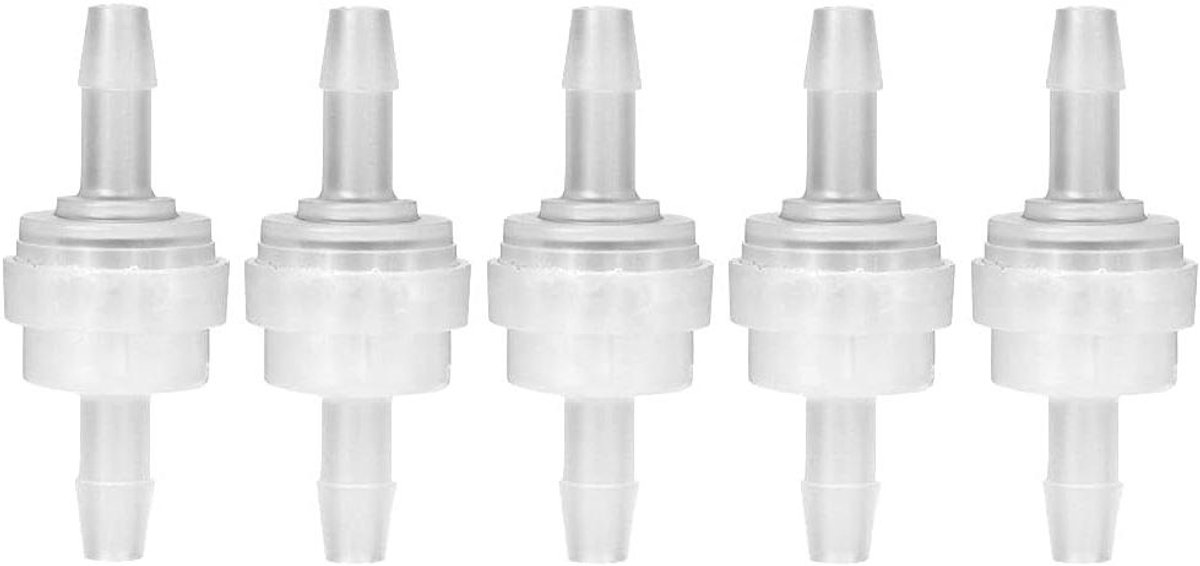Plastic terugslagklep met anti-ozon technologie voor waterbehandeling (5 stuks)