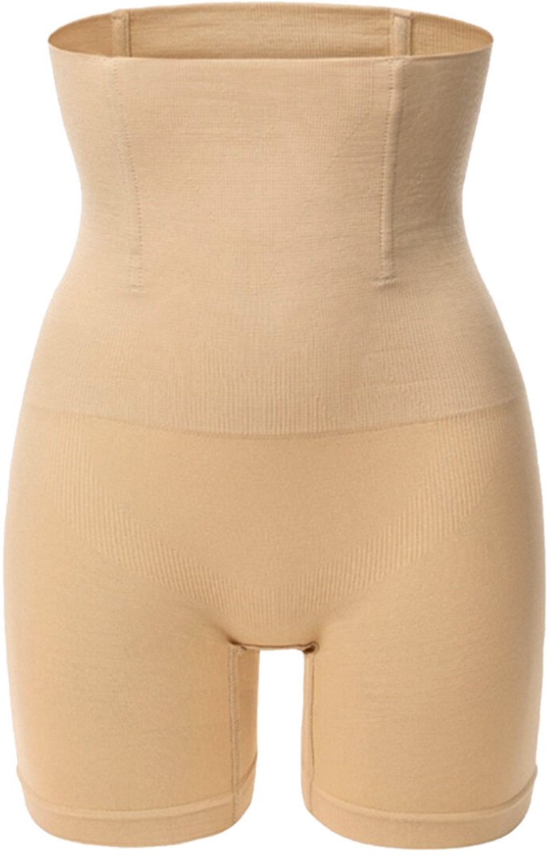Jonyx Bodysuit - Shapewear - Corrigerend ondergoed - Corrigerende body dames - Met pijpen - Met baleinen - Beige - Jonyx Beige (halflange pijpen)