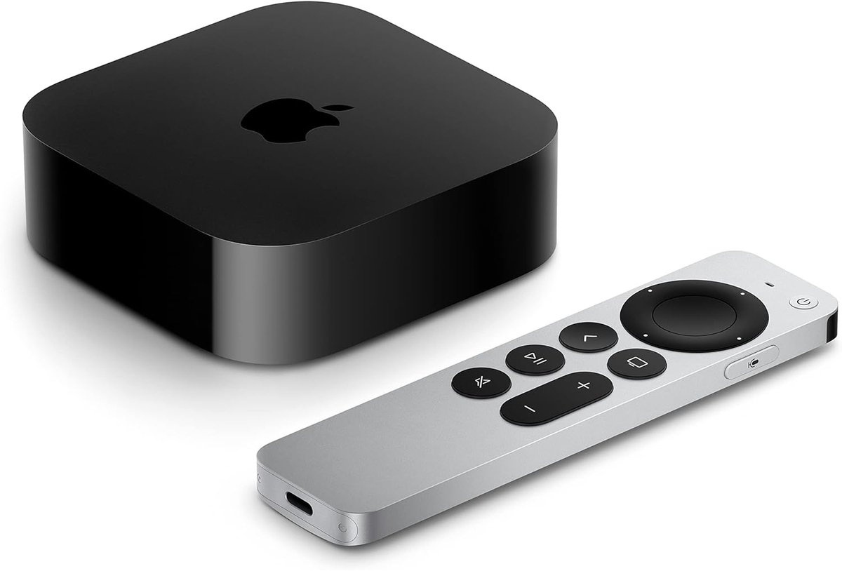 Apple TV 4K - 64GB - 3e generatie - Zwart