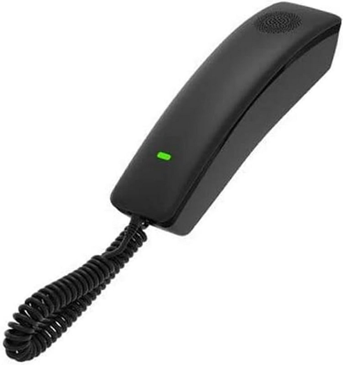 Tweekanaals VoIP Telefoon voor Kantoor en Thuis - Zwart