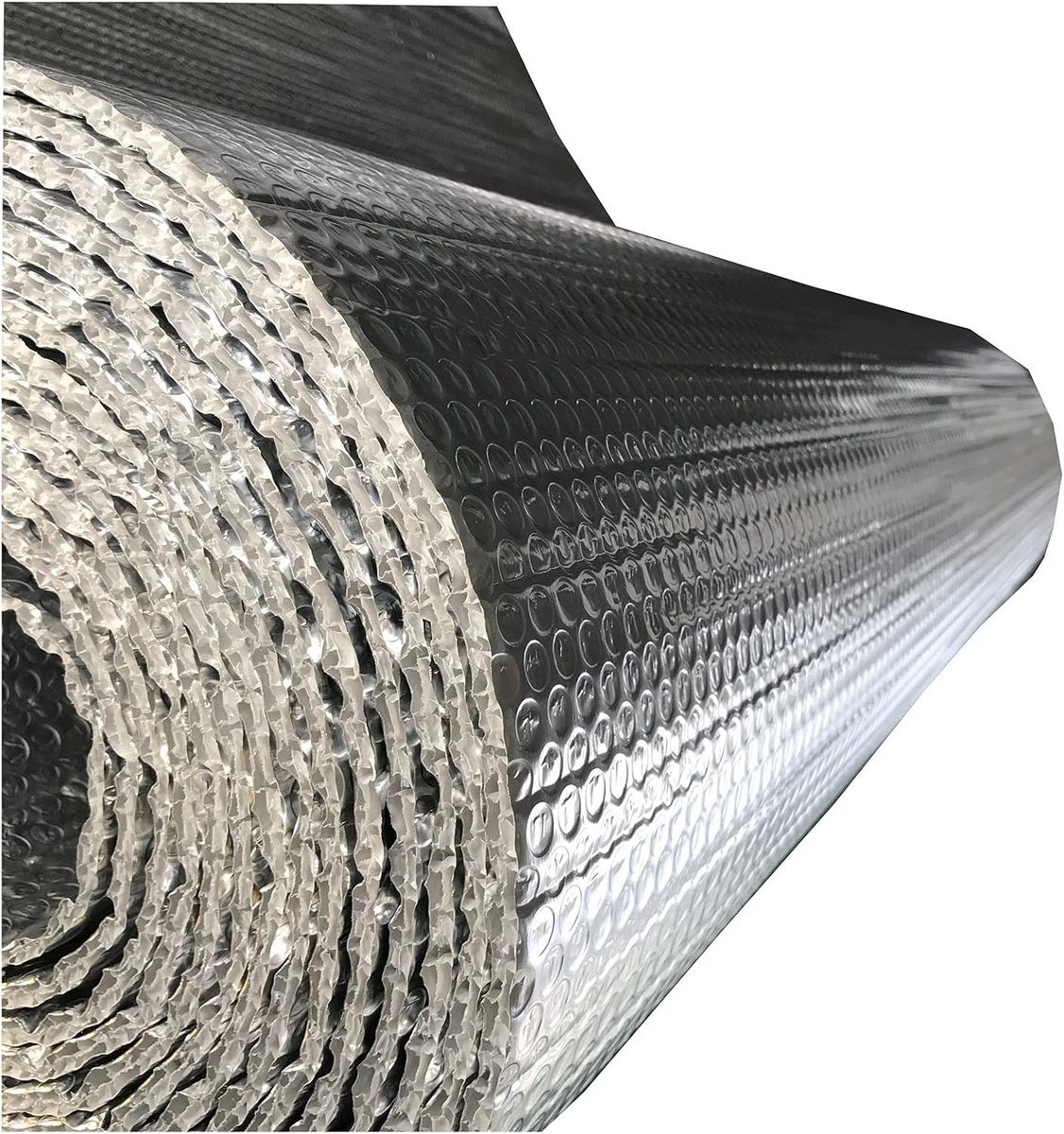 Reflecterende Isolatie Folie 1x30m - Dubbele Noppenfolie voor Dak en Vochtwerende Isolatie