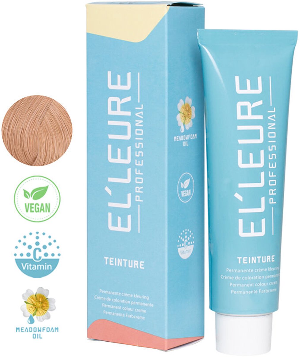 Elleure Haarverf - Teinture 9.06 zeer licht natuurlijk roodblond - 100 ml