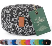 #DoYourYoga - Yoga kussen - »Vishnu« - rond meditatiekussen met bio-organische Spelt vulling - H:15cm, diam.30cm - Style (3)