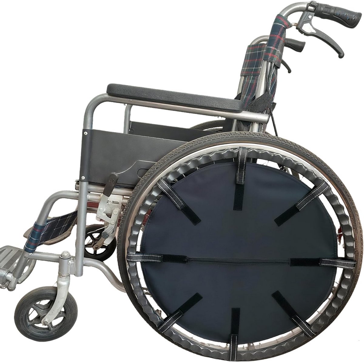 Wielbeschermers voor Rolstoelwielen 24 Inch met Handige Opbergtas