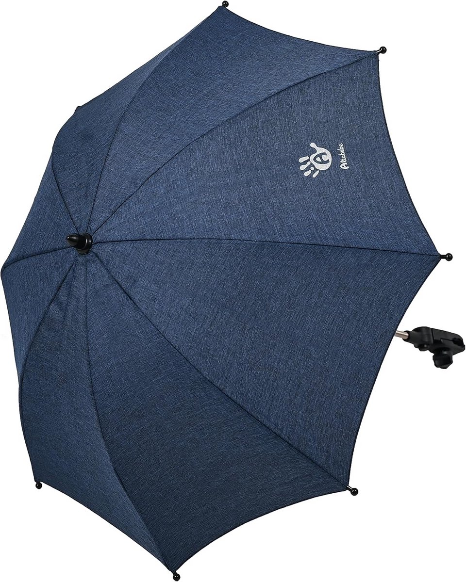 Universele Kinderwagen Parasol met UV-Bescherming 50+ en Flexibele Bevestiging