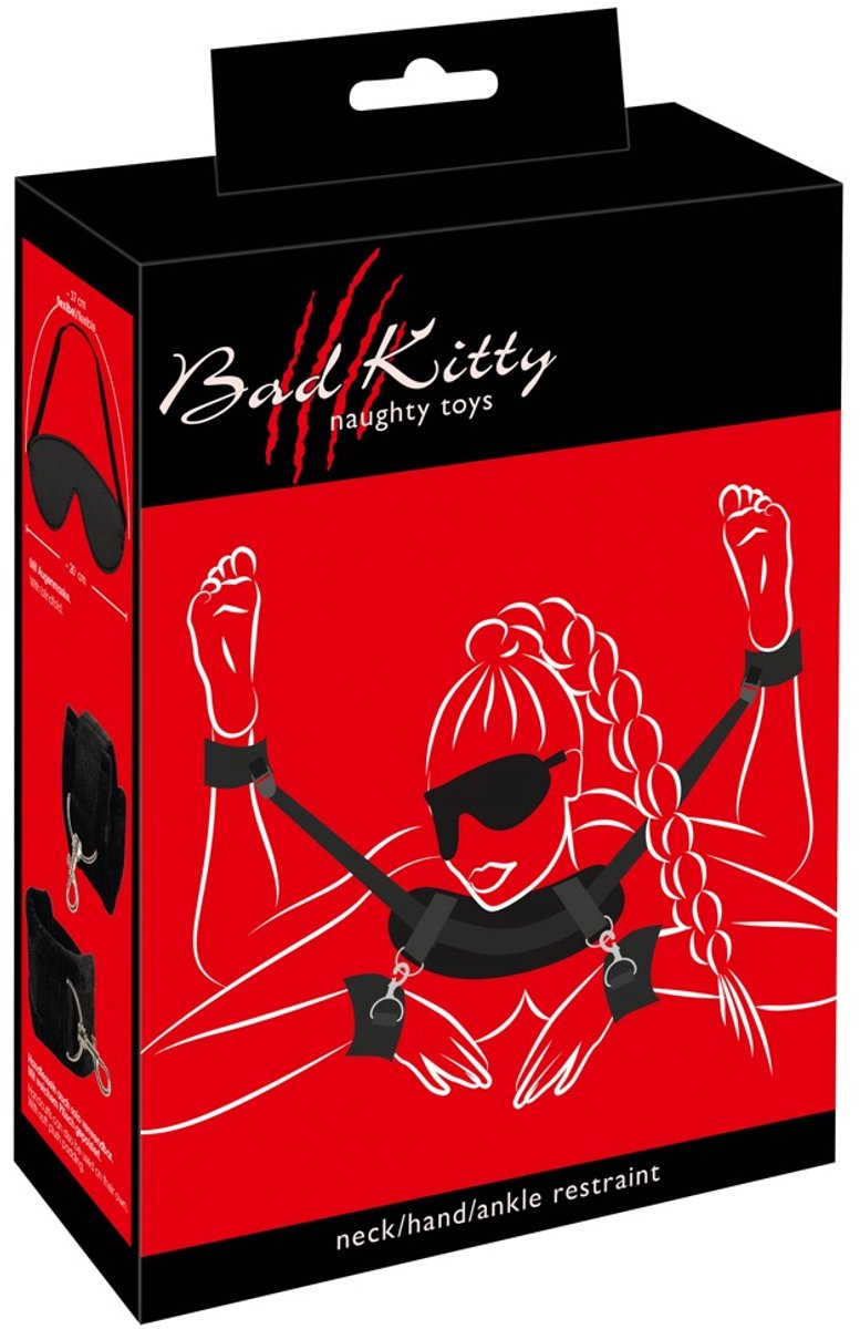 BAD Kitty Neck-wrist-ankle RES